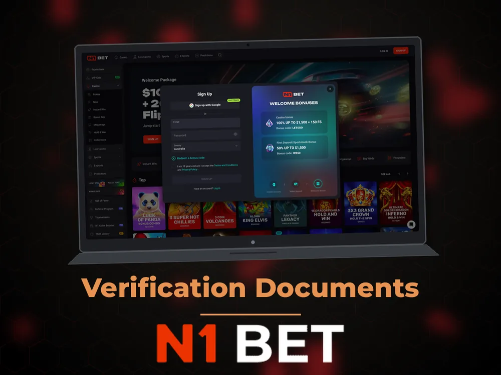 n1bet - Verification Documents