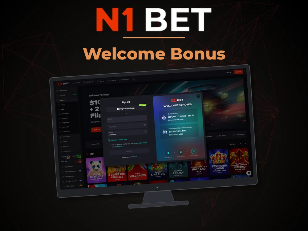 n1bet - Welcome Bonus