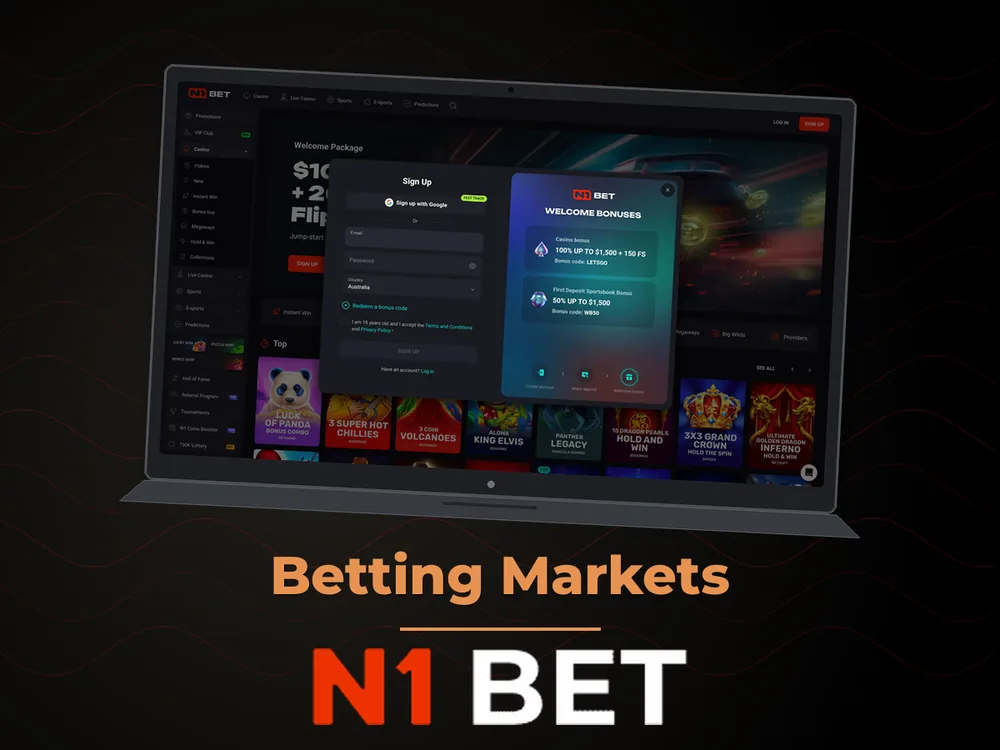 n1bet - Betting Markets