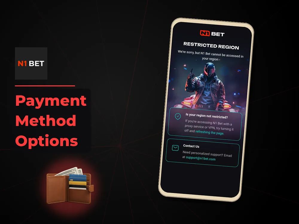 n1bet - Payment Method Options