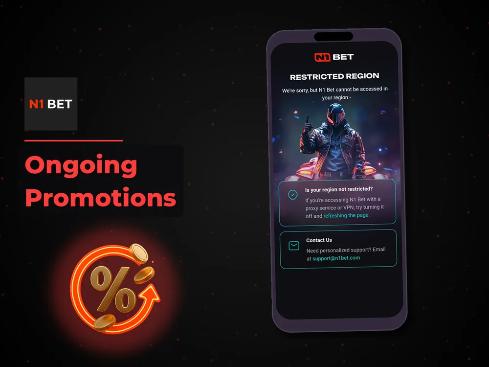 n1bet - Ongoing Promotions