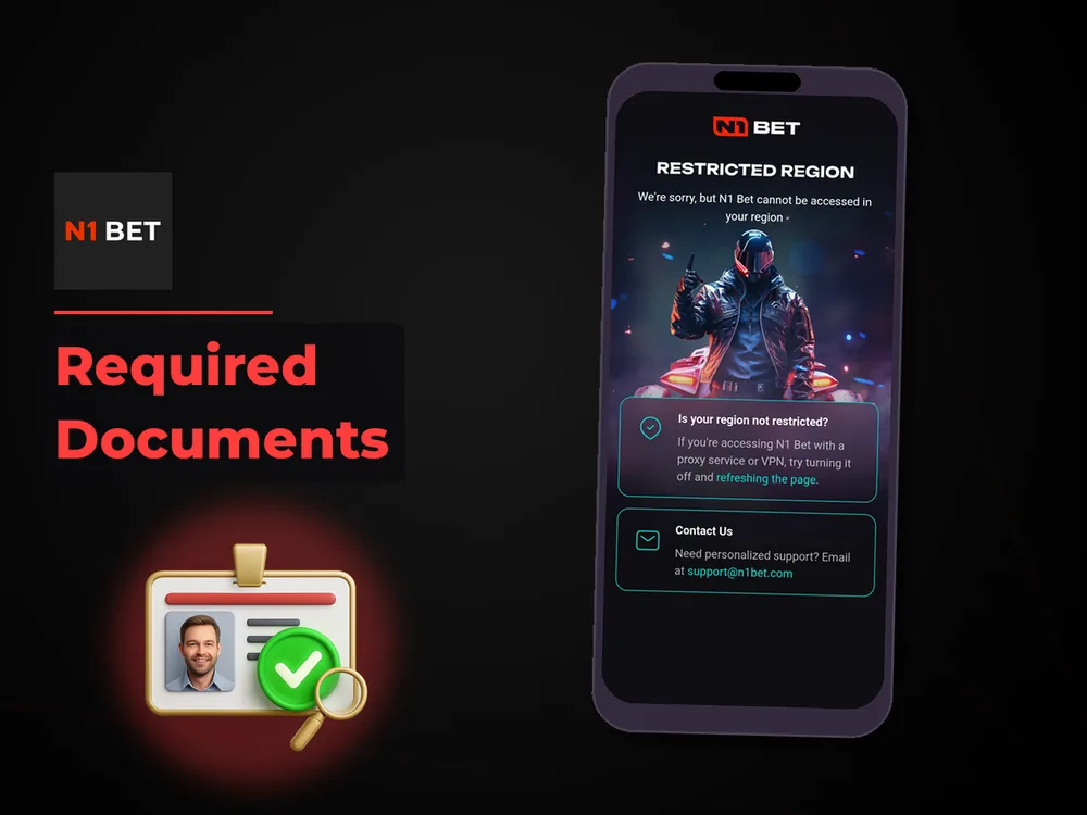 n1bet - Required Documents