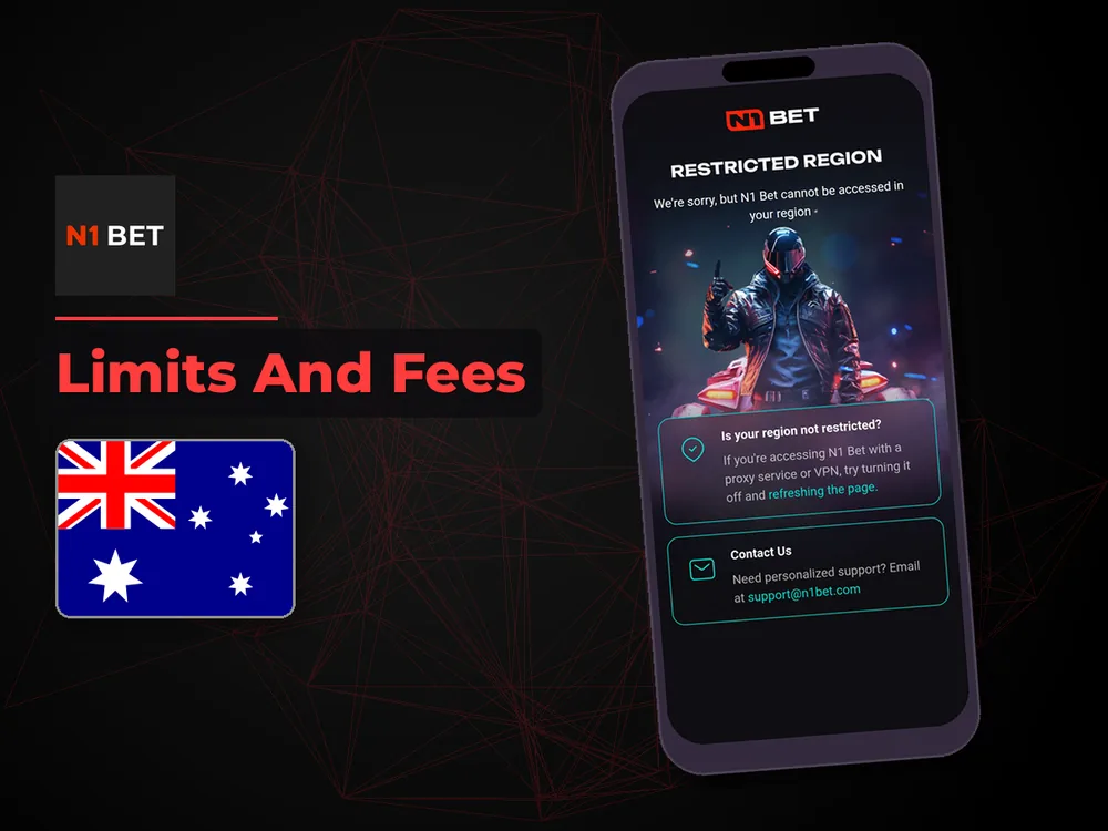 n1bet - Limits And Fees