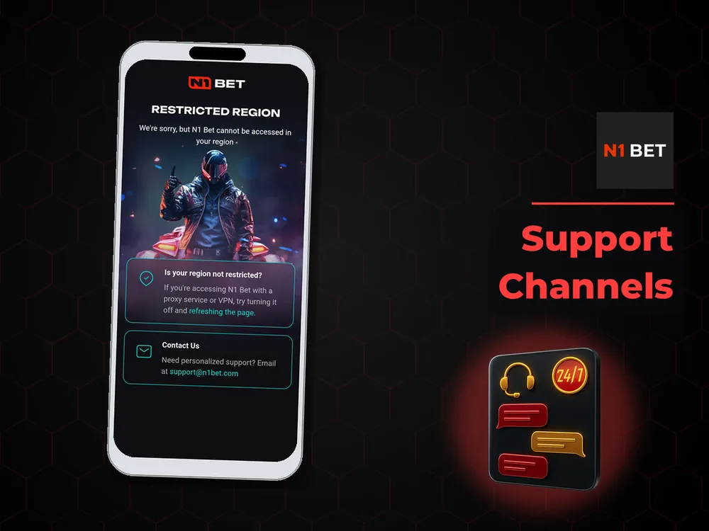 n1bet - Support Channels
