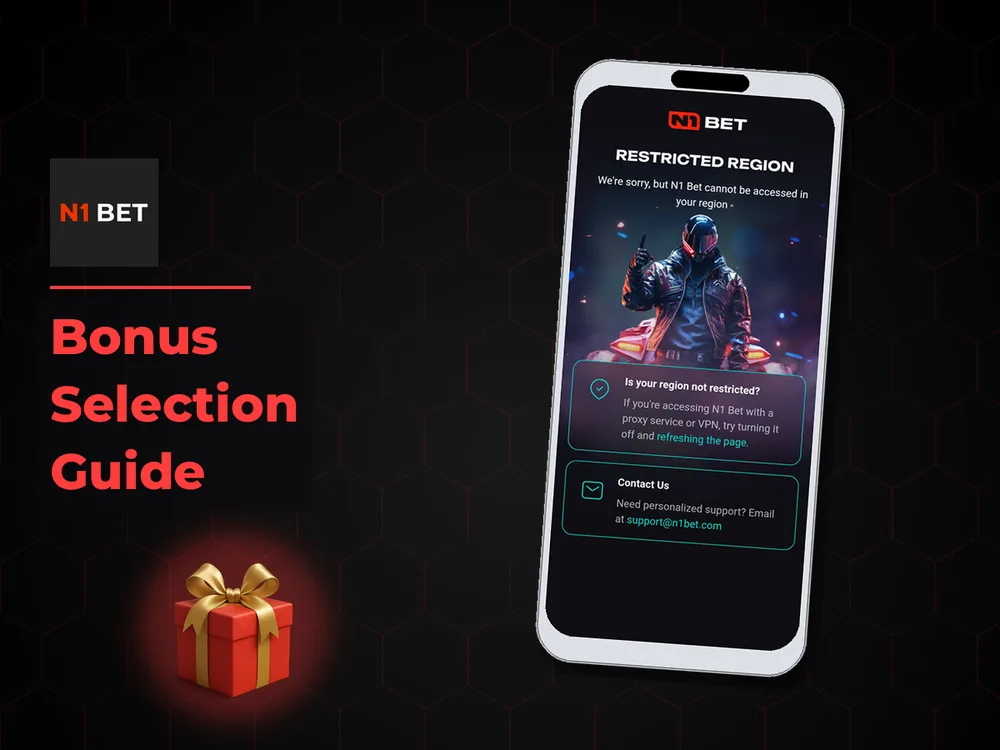 n1bet - Bonus Selection Guide