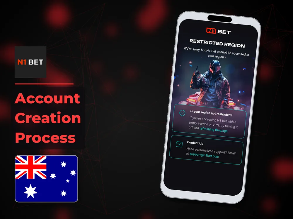 n1bet - Account Creation Process