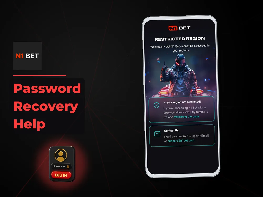 n1bet - Password Recovery Help