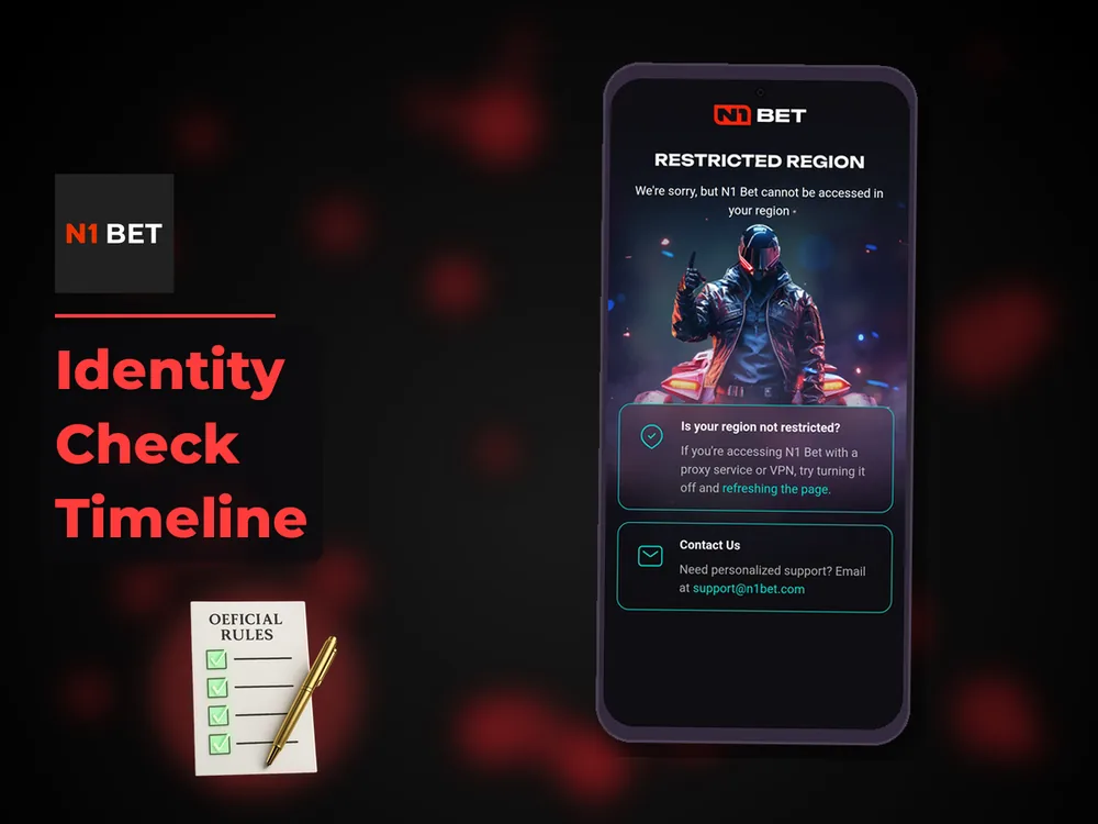 n1bet - Identity Check Timeline