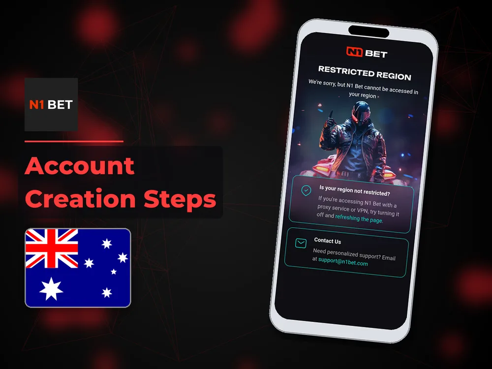 n1bet - Account Creation Steps