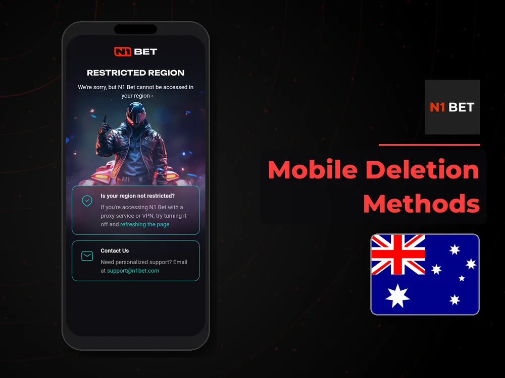n1bet - Mobile Deletion Methods