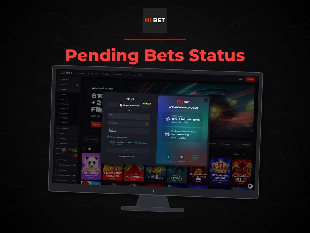 n1bet - Pending Bets Status