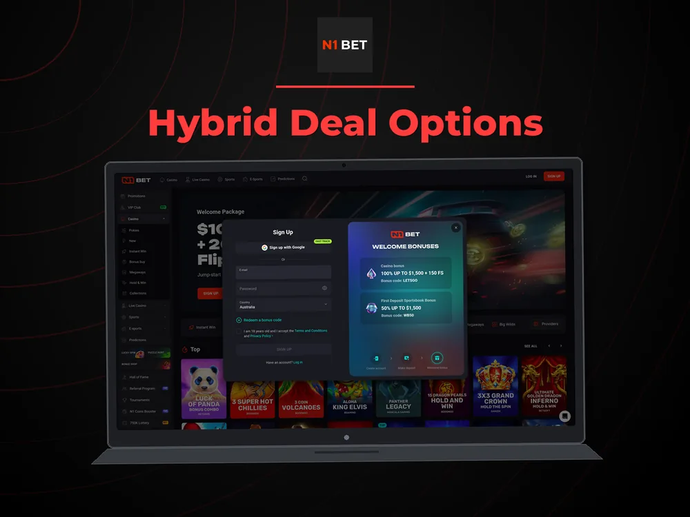 n1bet - Hybrid Deal Options