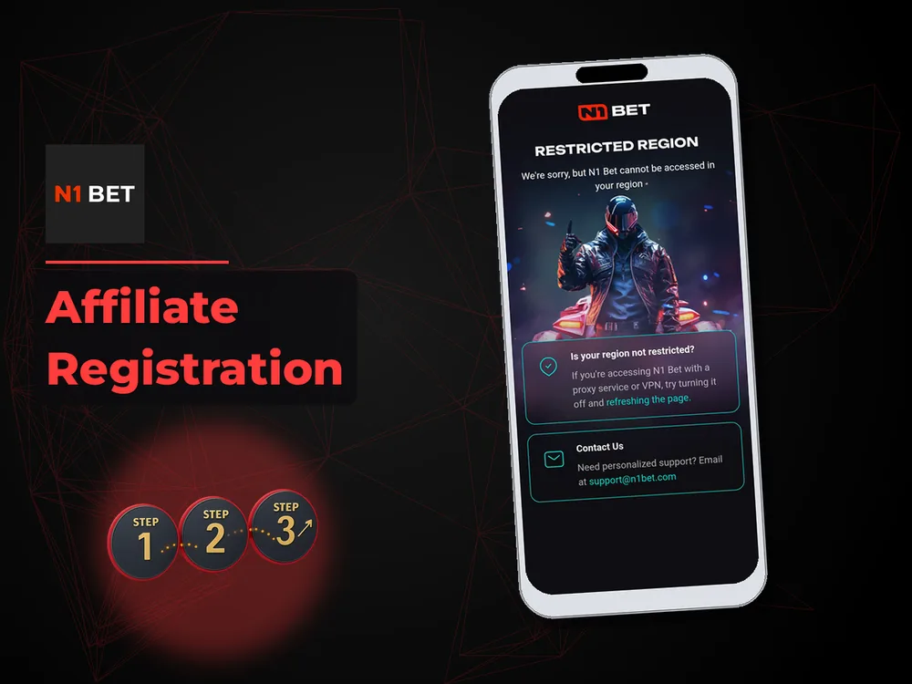 n1bet - Affiliate Registration